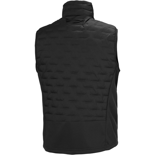 2026 Helly Hansen Hommes HP Hybrid Gilet Isolant Extensible 34491 - Ebony